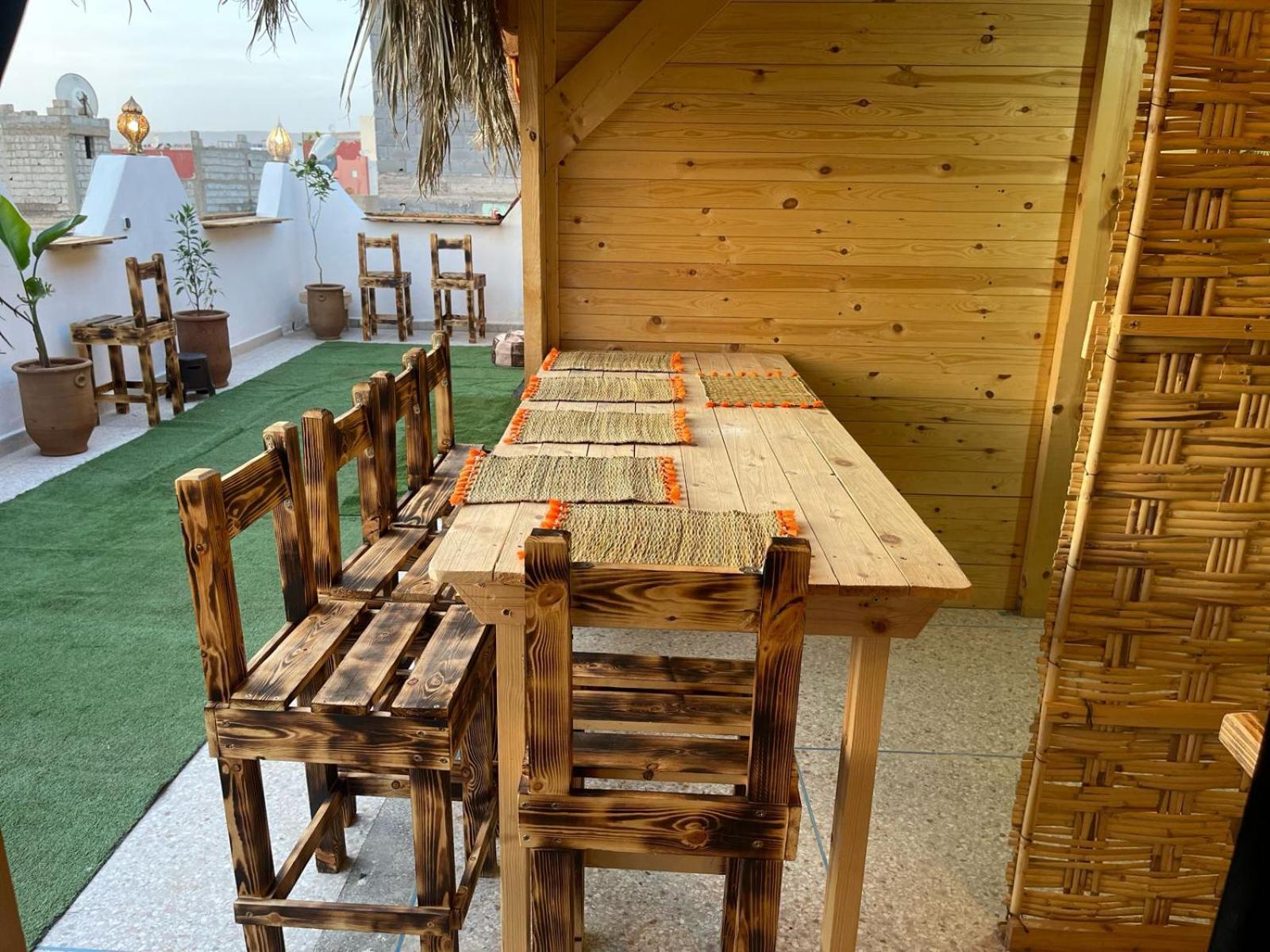 Heaven Surf Camp Hostel Tamraght Ngoại thất bức ảnh