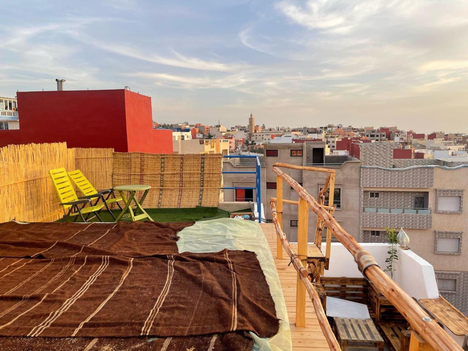 Heaven Surf Camp Hostel Tamraght Ngoại thất bức ảnh