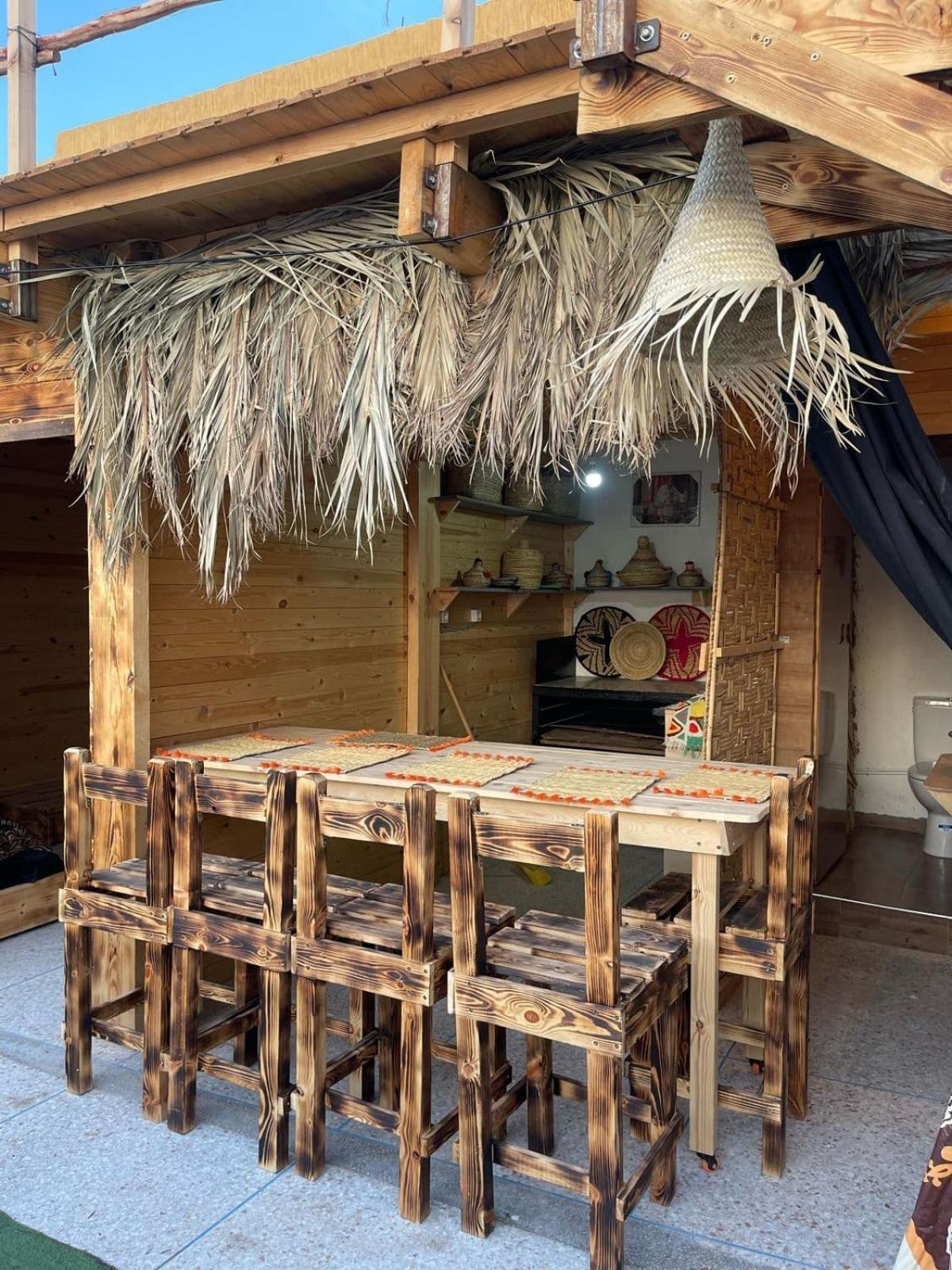 Heaven Surf Camp Hostel Tamraght Ngoại thất bức ảnh