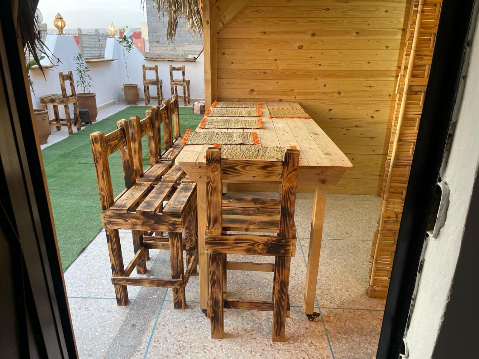 Heaven Surf Camp Hostel Tamraght Ngoại thất bức ảnh