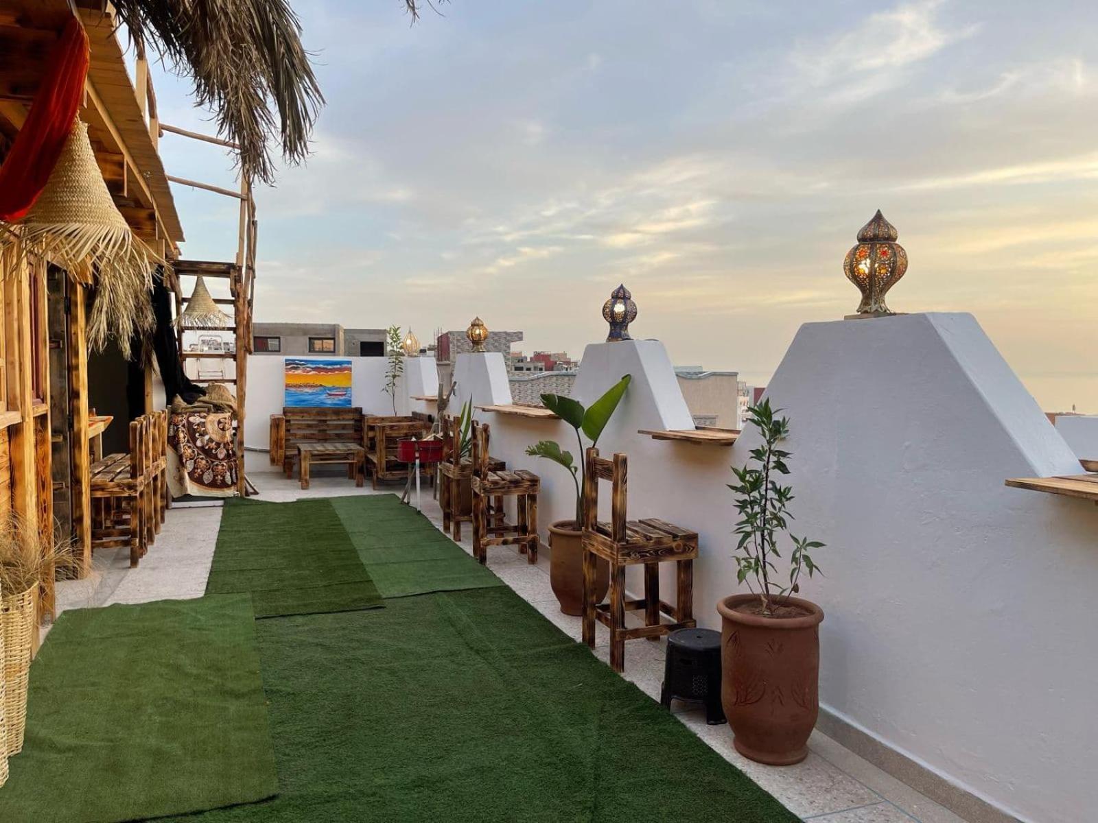 Heaven Surf Camp Hostel Tamraght Ngoại thất bức ảnh